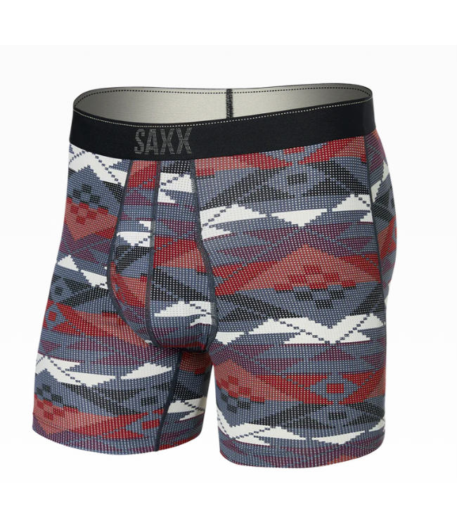 MEN'S SAXX QUEST QUICK DRY MESH BOXER BRIEF