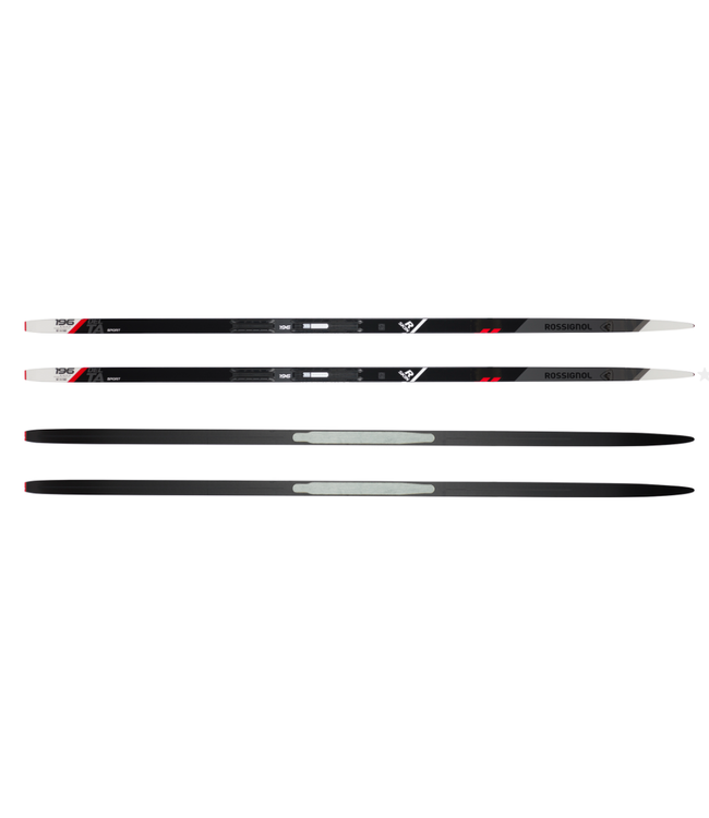 ROSSIGNOL UNISEX NORDIC SKIS MEDIUM - WAXLESS  - DELTA SPORT R-SKIN