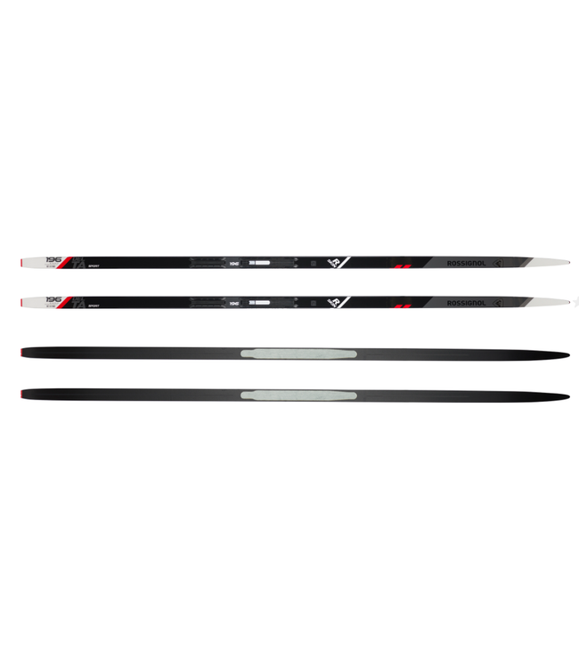ROSSIGNOL UNISEX STIFF NORDIC SKIS - WAXLESS  - DELTA SPORT R-SKIN