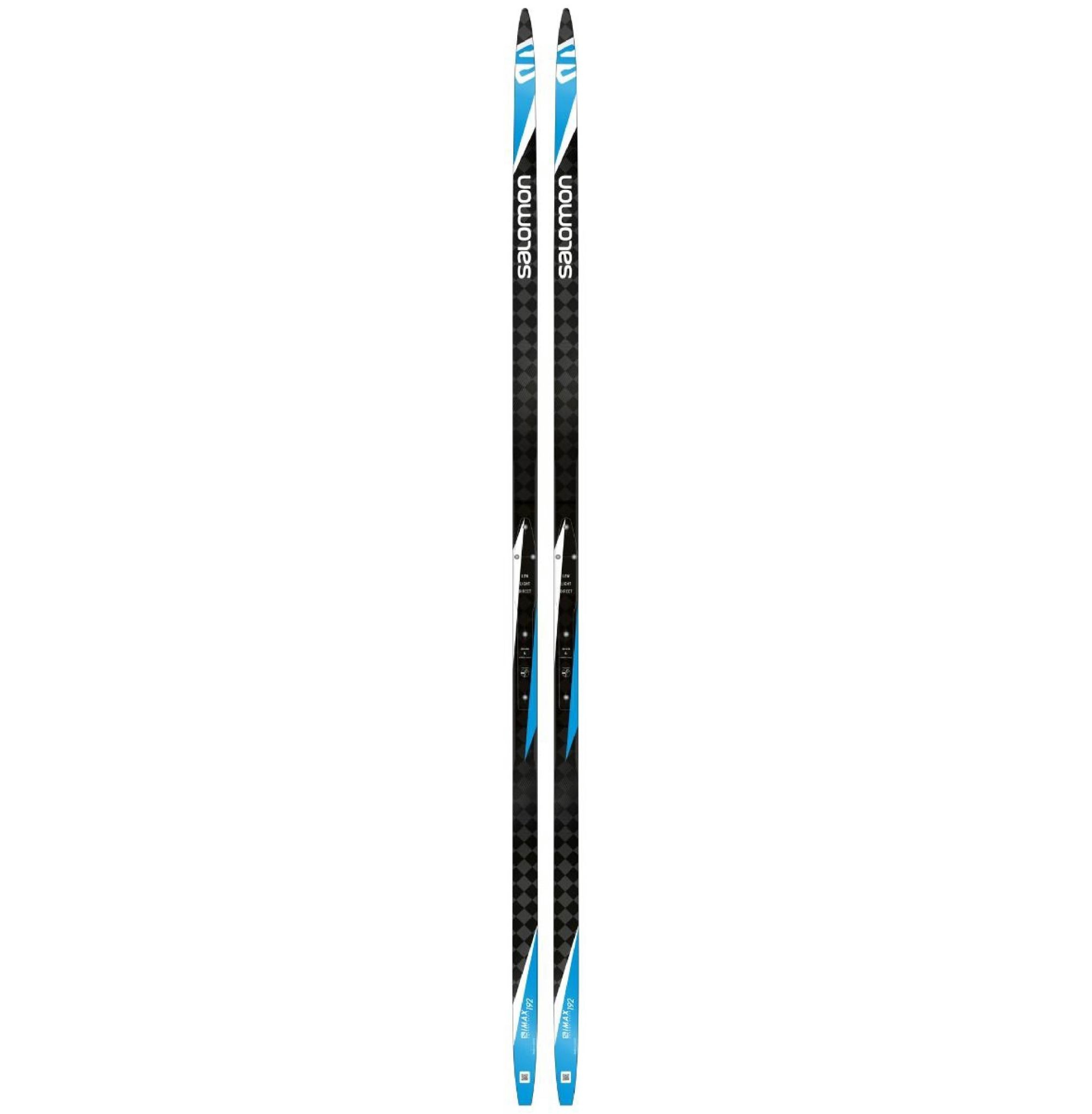 SALOMON S/MAX CARBON WAXLESS NORDIC SKATE SKI SET Lefebvre's