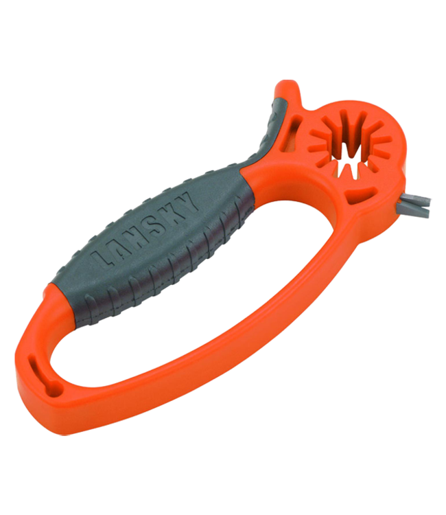LANSKY BROADHEAD ARROW SHARPENER W/WRENCH