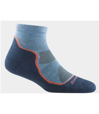 DARN TOUGH WOMEN'S DARN TOUGH LIGHT HIKER QUARTER LIGHTWEIGHT HIKING SOCK