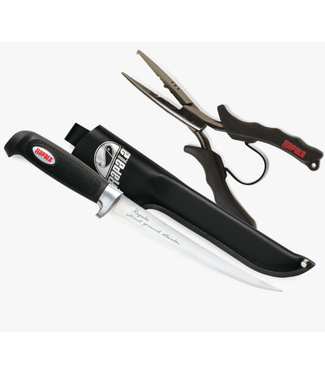 New South Bend 6 Fillet Knife and Plier Combo Pack Fishing