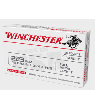 WINCHESTER Copy of WINCHESTER .223 REM - 55GR (PSP) - SUPER X (20 CARTRIDGES)