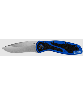 KERSHAW KERSHAW BLUR FOLDING KNIFE - NAVY BLUE SANDWASH