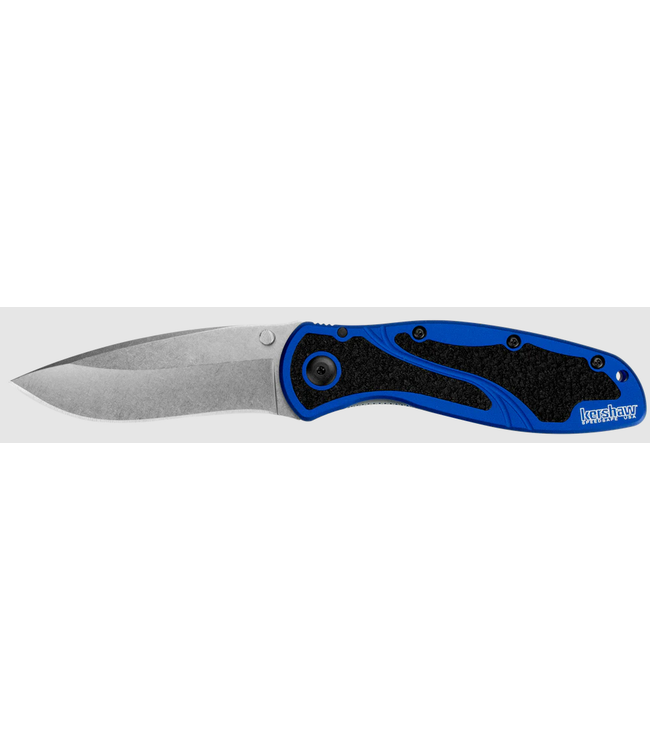 KERSHAW BLUR FOLDING KNIFE - NAVY BLUE SANDWASH