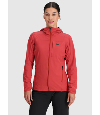 OUTDOOR RESEARCH (OR) WOMEN'S OUTDOOR RESEARCH (OR) FERROSI DURAPRINT HOODIE