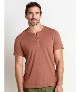 TOAD & CO MEN'S TOAD & CO PRIMO SHORT SLEEVE HENLEY