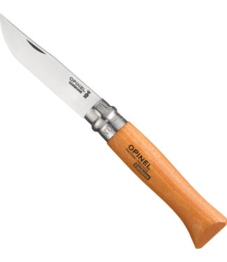 OPINEL OPINEL NO.09 CLASSIC CARBON STEEL BEECH WOOD FOLDING KNIFE - 3.5" BLADE