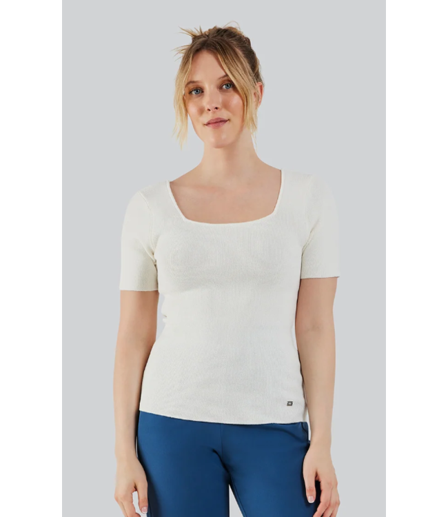 WOMEN'S FIG MENIO SHORT SLEEVE TOP