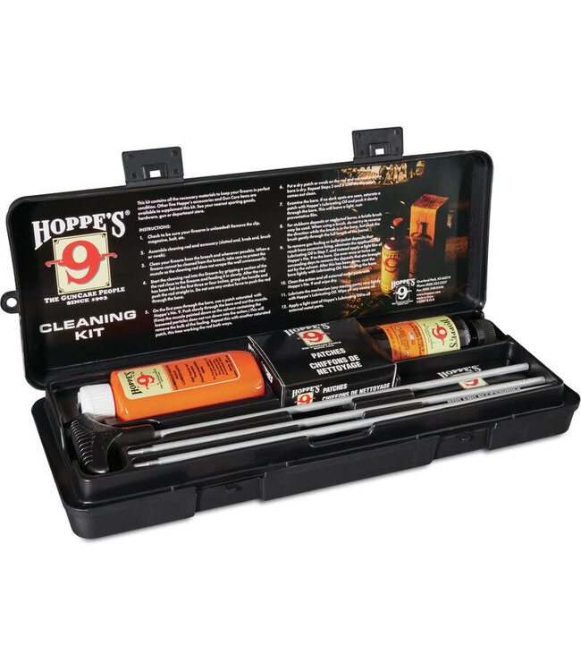 HOPPE'S PREMIUM RIFLE & SHOTGUN CLEANING KIT & STORAGE BOX