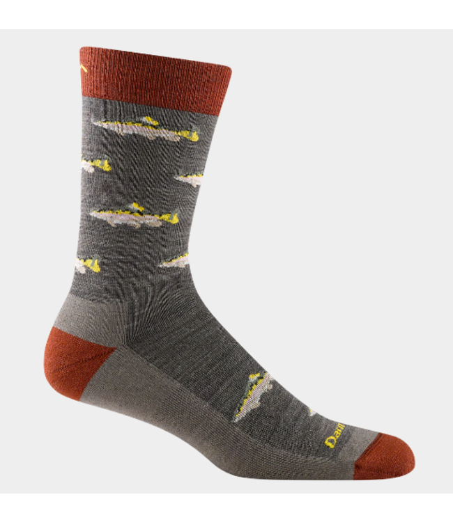MEN'S DARN TOUGH SPEY FLY CREW LIGHTWEIGHT LIFESTYLE SOCKS