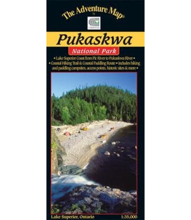CHRISMAR MAPPING SERVICES ADVENTURE MAP - PUKASKWA - NATIONAL PARK