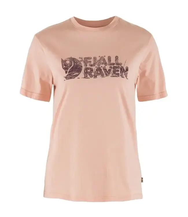 WOMEN'S FJALLRAVEN LUSH LOGO T-SHIRT