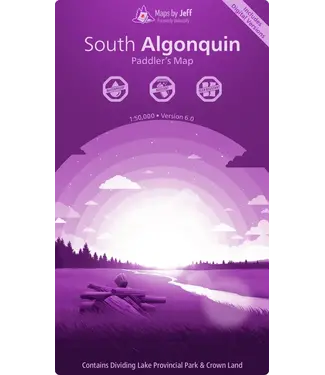UNLOSTIFY UNLOSTIFY SOUTH ALGONQUIN - PADDLER'S MAP