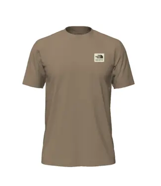 THE NORTH FACE MEN'S THE NORTH FACE HERTITAGE PATCH HEATHERED TEE