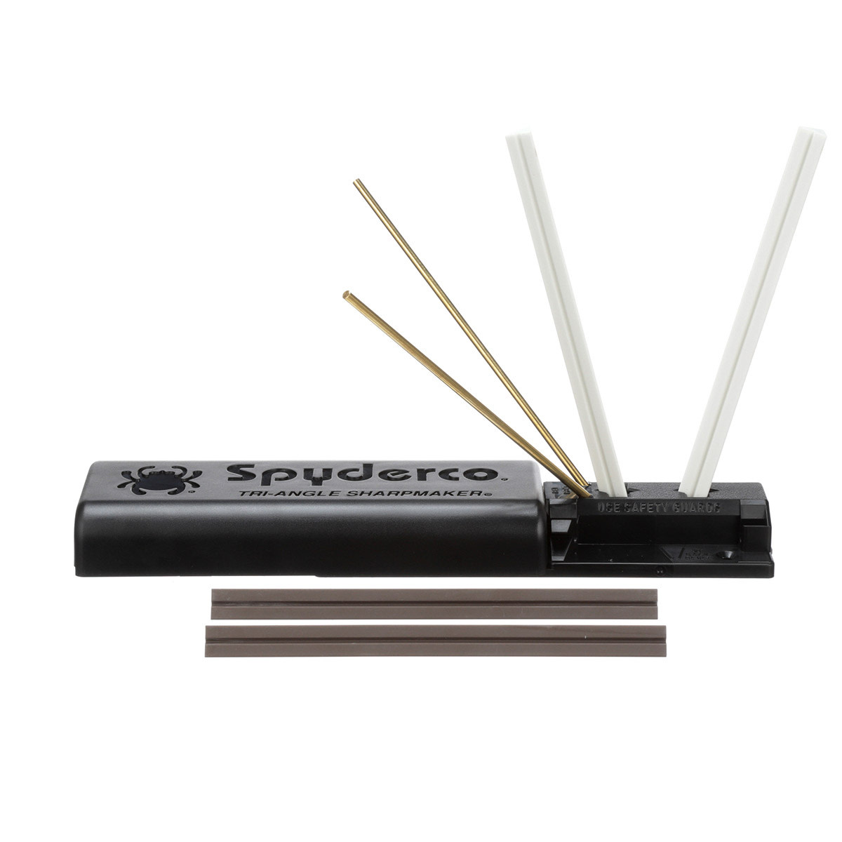 スパイダルコ　Spyderco Triangle Sharpmaker SPYDERCO TRIANGLE SHARPMAKER SHARPENING KIT W/DVD - Lefebvre's