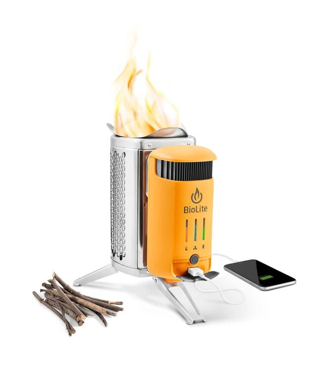 BIOLITE CAMPSTOVE 2+ - ELECTRIC WOOD CAMP STOVE