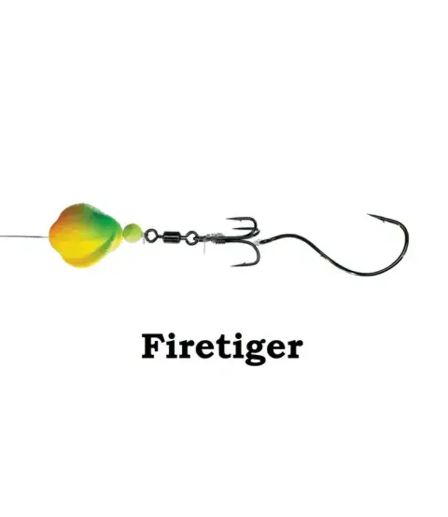 WALLEYE NATION CREATIONS DOUBLE TROUBLE SPIN FLOAT RIG