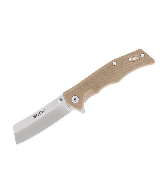 BUCK KNIVES TRUNK KNIFE - FOLDING BLADE - TAN