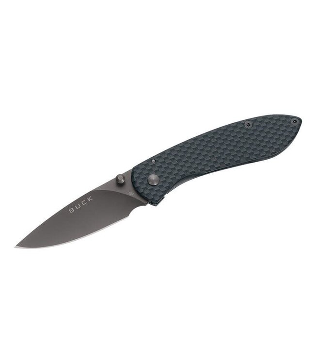 BUCK KNIVES NOBLEMAN - 2.6" FOLDING BLADE - CARBON FIBER HANDLE