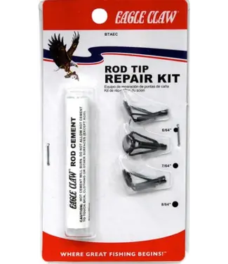 EAGLE CLAW EAGLE CLAW RODTIP REPAIR KIT W/GLUE