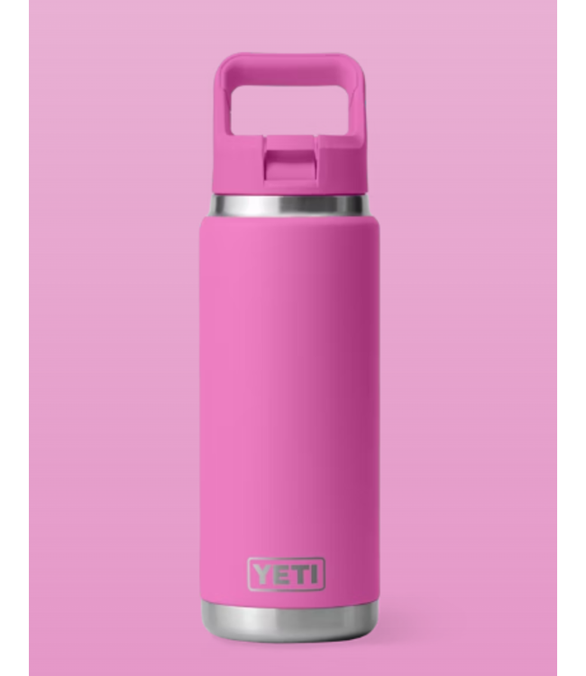 YETI RAMBLER 26 OZ BOTTLE W/STRAW