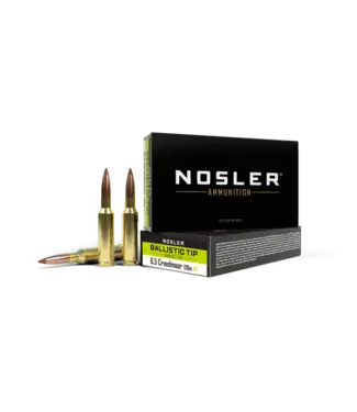 NOSLER NOSLER 6.5MM CREEDMOOR - 120GR(BT) (20 CARTRIDGES)