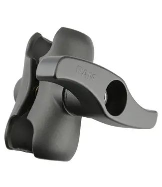 RAM MOUNTS RAM MOUNTS DOUBLE SOCKET ARM W/ 2.25" BALL - D SIZE SHORT
