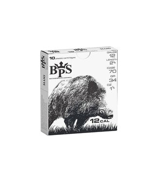 BPS BEST PERFORMANCE SHOTSHELL (BPS) 12 GAUGE SLUG - 1-1/5 OZ 2.75" (10 SHOTSHELLS)