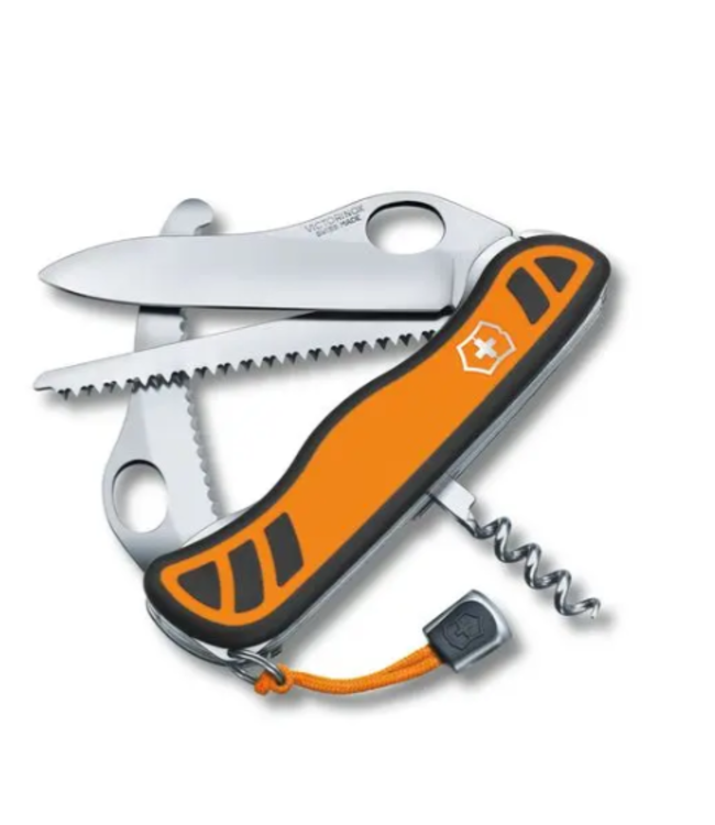 VICTORINOX HUNTER XT - SWISS ARMY MULTI-TOOL POCKET KNIFE - ORANGE/BLACK