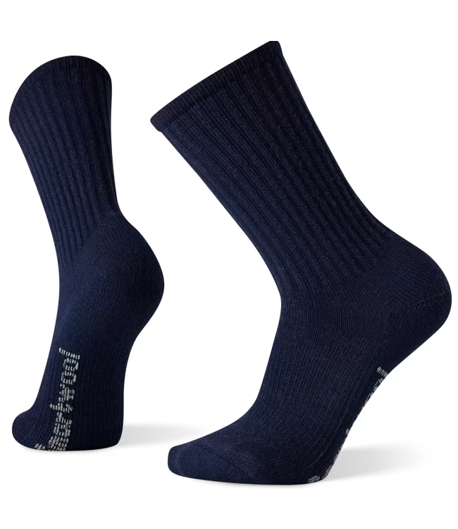 MEN'S SMARTWOOL HIKE CLASSIC EDITION LIGHT CUSHION SOLID CREW SOCKS