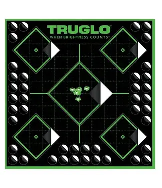 TRUGLO Copy of TRUGLO TRU-SEE TARGETS - 5-BULLSEYE (6 PACK)