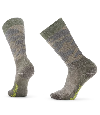 SMARTWOOL MEN'S SMARTWOOL HUNT CLASSIC EDITION CAMO TALL CREW SOCKS