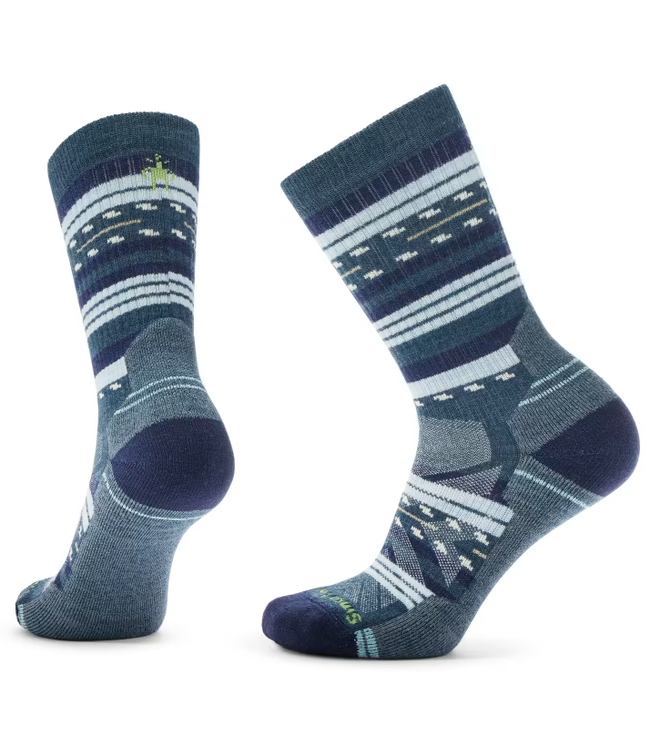 WOMEN'S SMARTWOOL HIKE LIGHT CUSHION MARGARITA CREW SOCKS