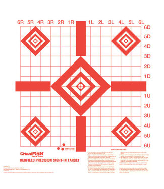 CHAMPION CHAMPION REDFIELD PRECISION SIGHT-IN TARGET - 16"X16" (100 PACK)