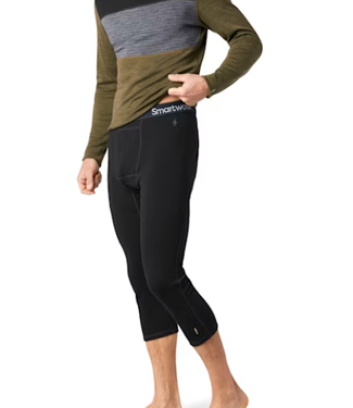 SMARTWOOL MEN'S SMARTWOOL CLASSIC THERMAL MERINO BASELAYER 3/4 BOTTOMS
