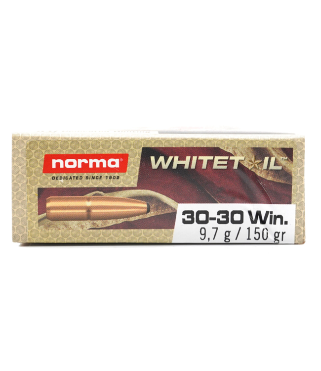 NORMA .30-30 WIN - 150GR (SP) WHITETAIL (20 CARTRIDGES)