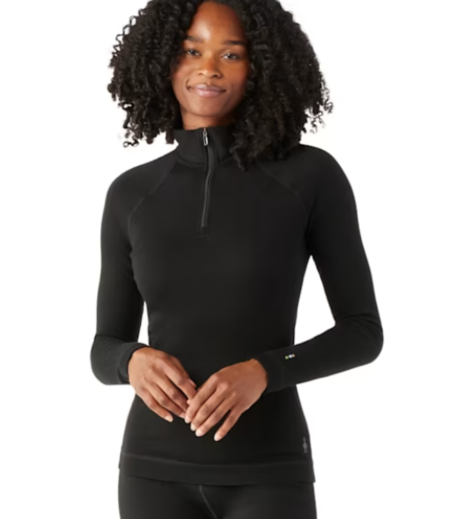 WOMEN'S SMARTWOOL CLASSIC THERMAL MERINO BASE LAYER 1/4 ZIP