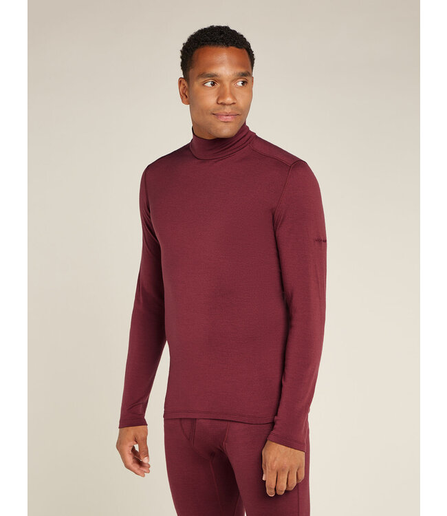 MEN'S ICEBREAKER MERINO 260 TECH LONG SLEEVE TURTLENECK THERMAL TOP