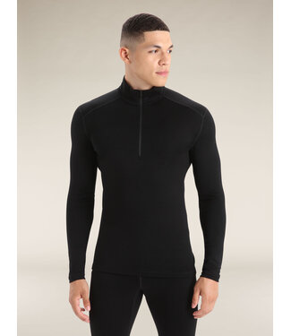 ICEBREAKER MEN'S ICEBREAKER MERINO 260 TECH LONG SLEEVE HALF ZIP THERMAL TOP
