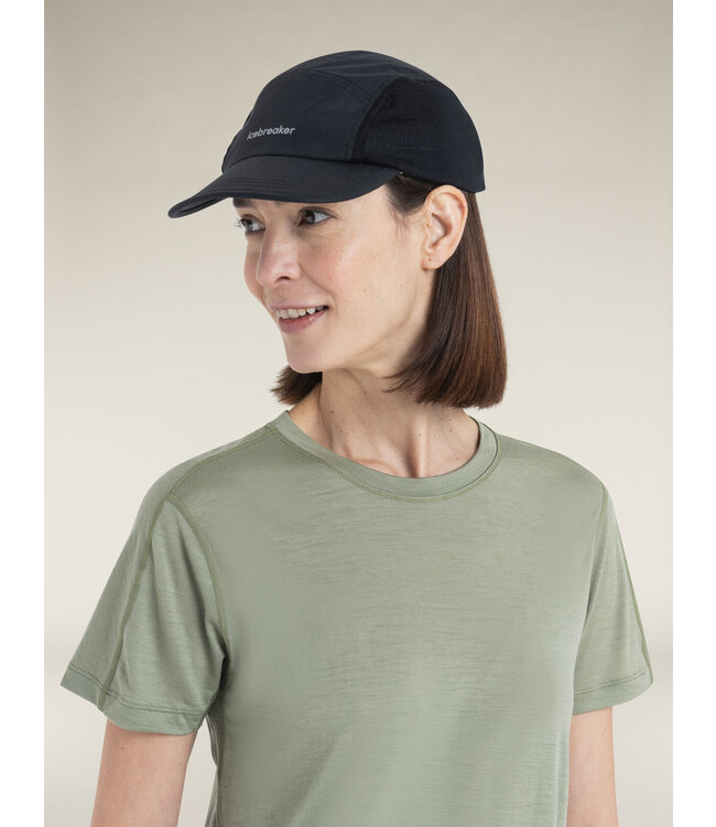 ICEBREAKER MERINO BLEND SHELL+ WINDBREAKER 5 PANEL CAP