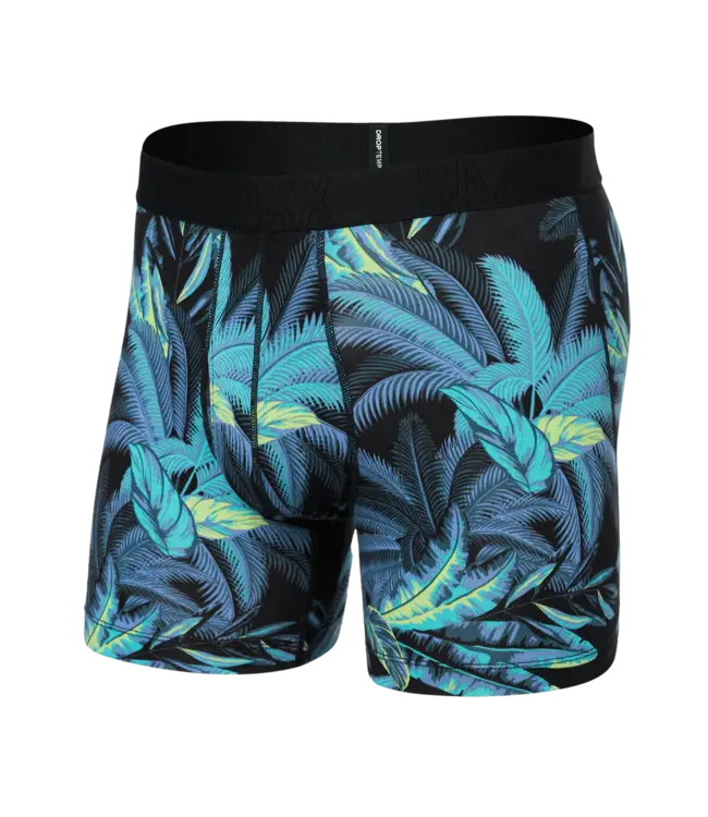 MEN'S SAXX DROPTEMP COOLING COTTON BOXER BRIEFS