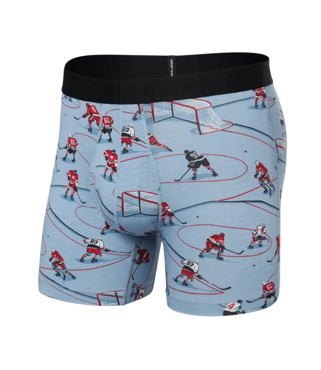 MEN'S SAXX DROPTEMP COOLING COTTON BOXER BRIEFS