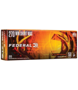 FEDERAL FEDERAL .270 WSM - 150GR (FSP) FUSION (20 CARTRIDGES)