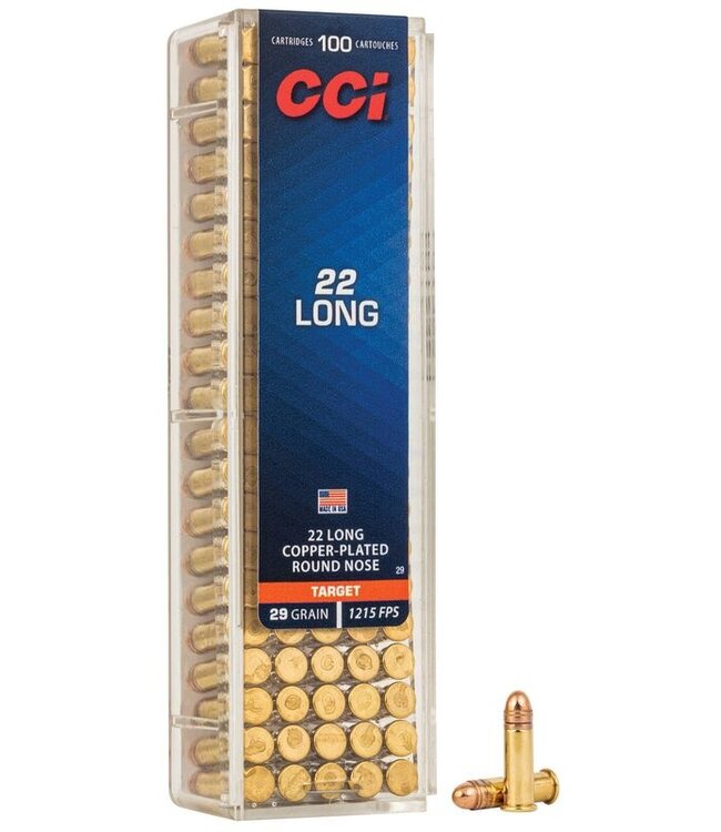 CCI .22LR - 29GR(CPRN) (100 CARTRIDGES)