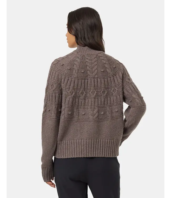 WOMEN'S TENTREE HIGHLINE POM MOCK NECK SWEATER