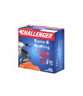 CHALLENGER CHALLENGER 12 GAUGE - 2 3/4" #6 SHOT 7/8OZ STEEL DOVE LOAD (25 SHOTSHELLS)
