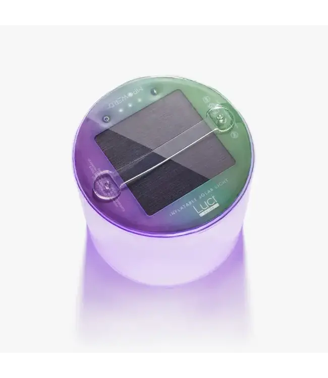 MPOWERD LUCI COLOUR - INFLATABLE SOLAR LANTERN (50 LUMENS)