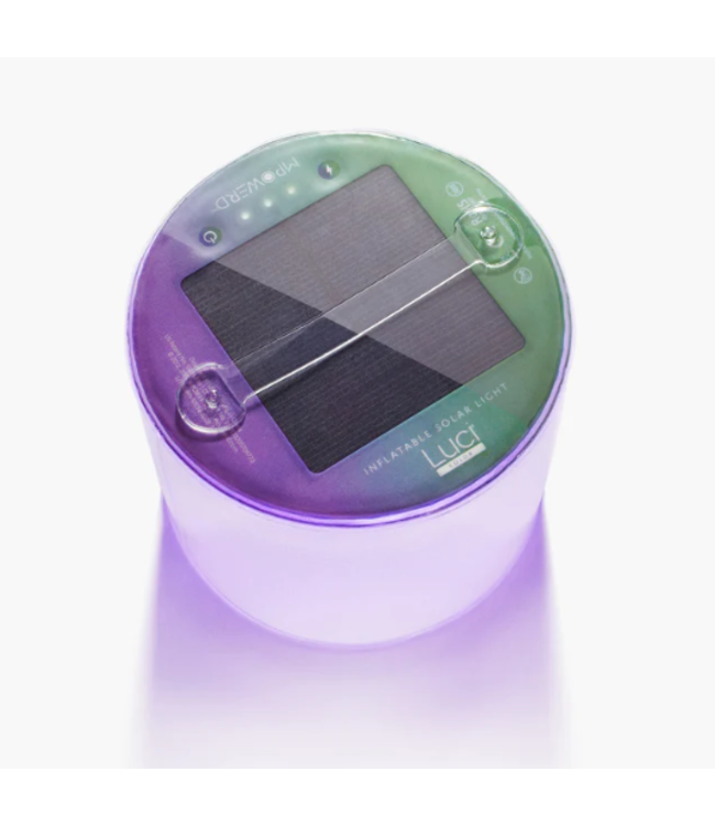 MPOWERD LUCI COLOUR - INFLATABLE SOLAR LANTERN (50 LUMENS)